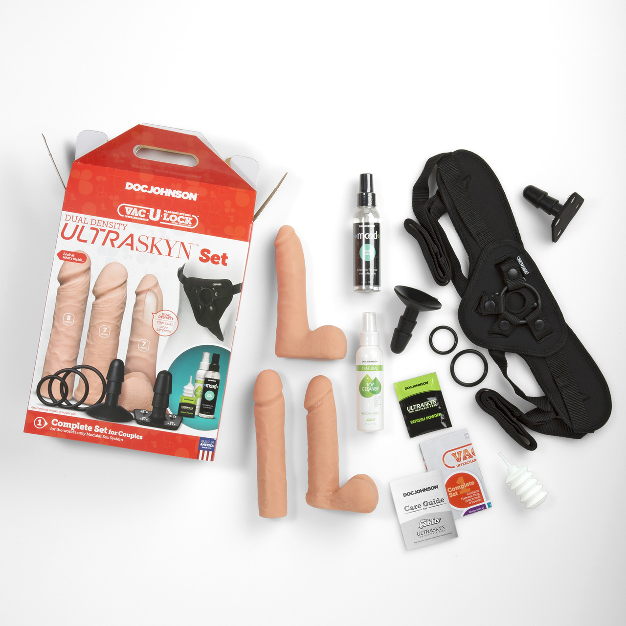 The talented double penetration harness and dildo set 7622 All clear, double penetration harness and dildo set 7622 final